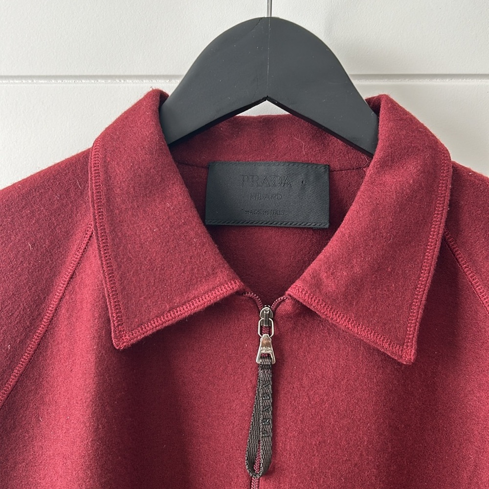 Prada Wool 1/4 Zip Up - Picture 3 of 7